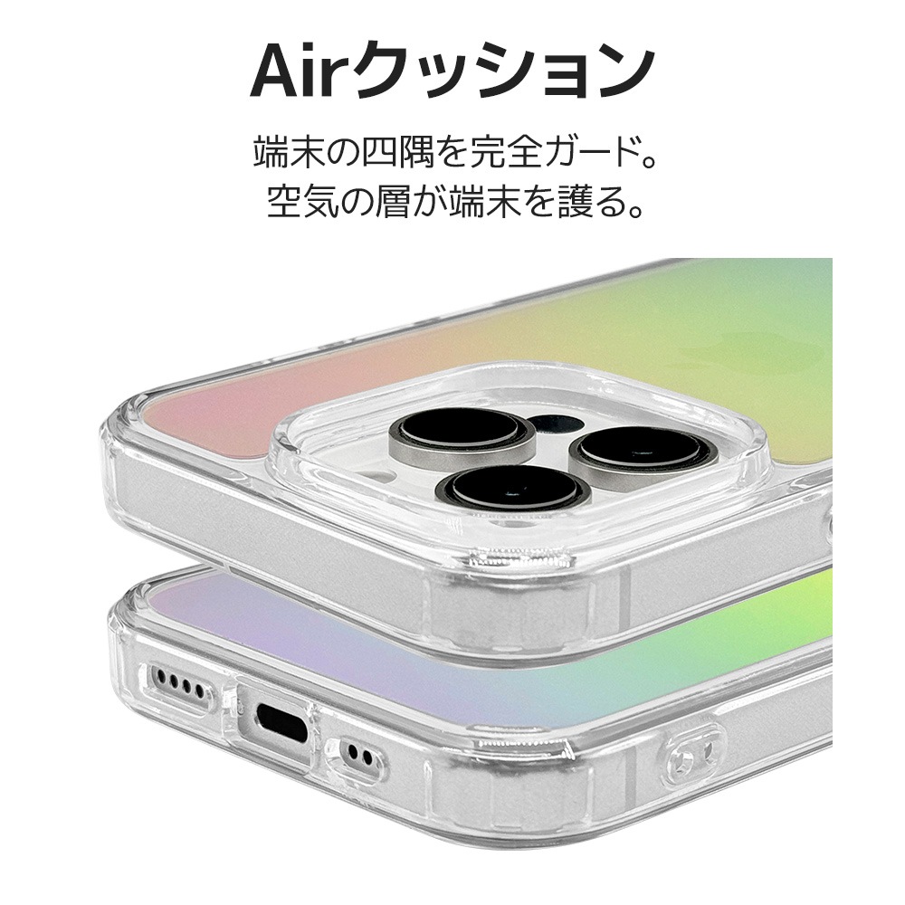 iPhone16 Pro ケース カバー ハイブリッド 耐衝撃吸収 クリア TPU