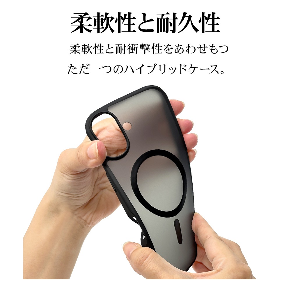 iPhone17 ������ ���С� �ϥ��֥�å� MagSafe�б� �ޥ��ͥåȽ��� RHINOX �饤�Υå��� �׷�ۼ� MIL �ޥå� TPU�Х�ѡ������� �磻��쥹���� �֥�å��ߥե����ȥ֥�å� �����ե��� ���ޥۥ����� 8889IP5AHAMBKFB �饹���Хʥ�