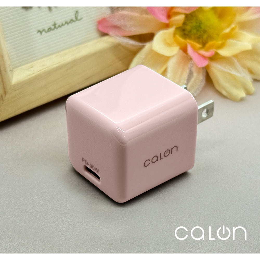 充電器 USB充電器 calon PD対応 コンセント AC USB Type-C 30W Power