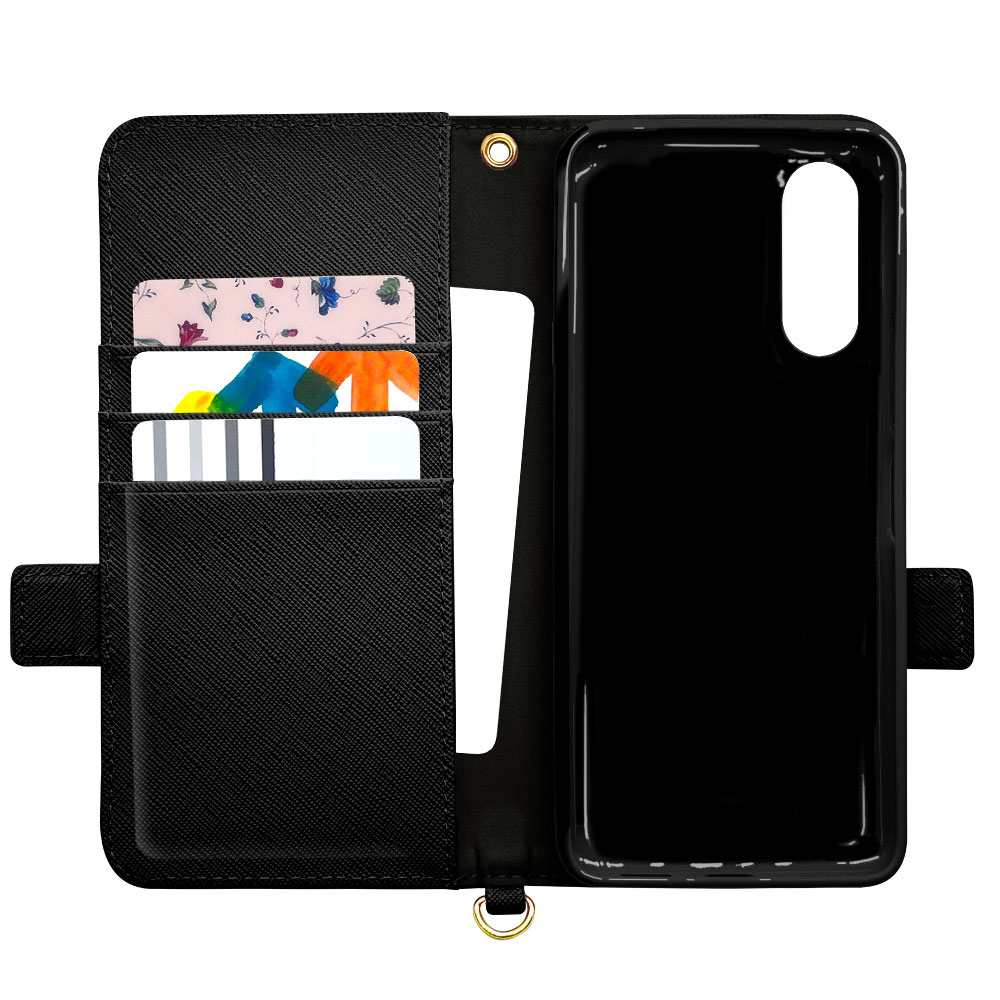 らくらくスマートフォンa A401FC Lite MR01 ケース カバー 手帳型