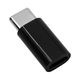 ���š��̿� �Ѵ� �����ץ� ���ޡ��ȥե��� ���֥�å��� �ޥ�����USB ������C microUSB micro-B Type-C typec �֥�å� RHEMC02BK �饹���Хʥ�