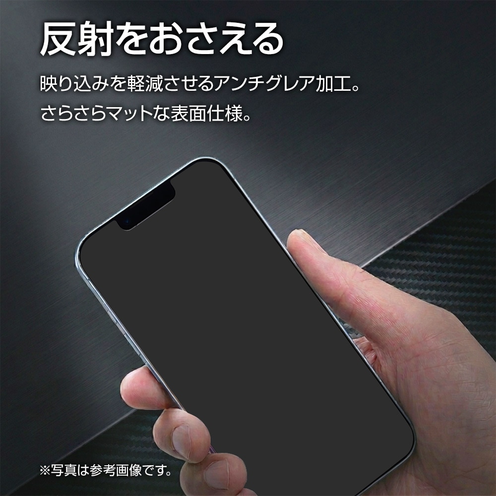 iPhone Duo ���饹�ե���� ��������쥢 ȿ���ɻ� ���˶��� ���Ĥ��ʤ� ���ĥ쥹 0.33mm ����10H Ž�ճ�̿ �ִ�Ž�� �����ȥǥ����ץ졼�� ��¦������ �����ե��� �ݸ�ե���� MTK5500IP6F �饹���Хʥ�