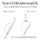 iPhone iPad iPod ޥ ֥ LightningѴ 餫 ߤˤ  ̿ Ѵ Type-A to Type-C typec Lightning 饤ȥ˥ 3A 1m 100cm ۥ磻 ޡȥե R10CAACCL3A01WH 饹Хʥ