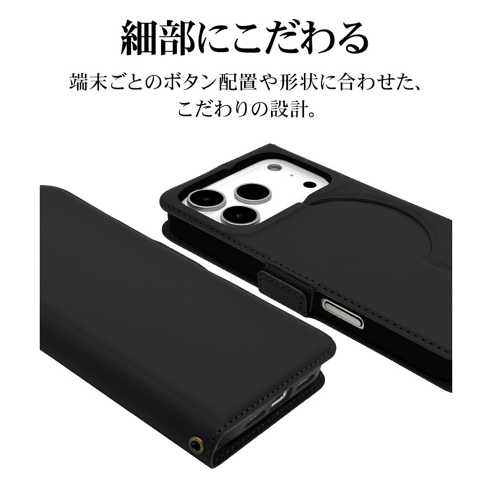 iPhone17 Pro  С Ģ  Ѿ׷ۼ MagSafeб ޥͥåȽ   磻쥹 ɥޥͥå ֥å ե ޥۥ 8983IP5BBSMMBK 饹Хʥ