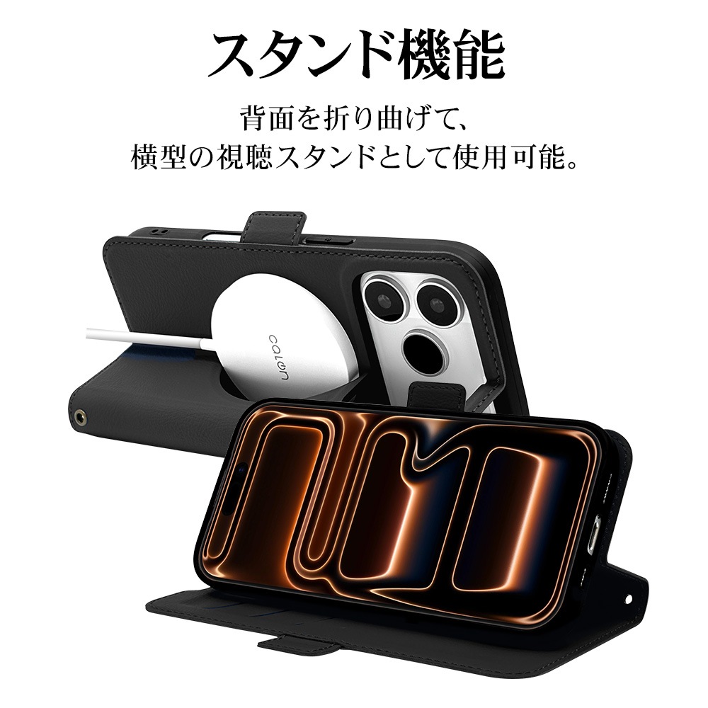 iPhone17 Pro  С Ģ  Ѿ׷ۼ MagSafeб ޥͥåȽ   磻쥹 ɥޥͥå ֥å ե ޥۥ 8983IP5BBSMMBK 饹Хʥ