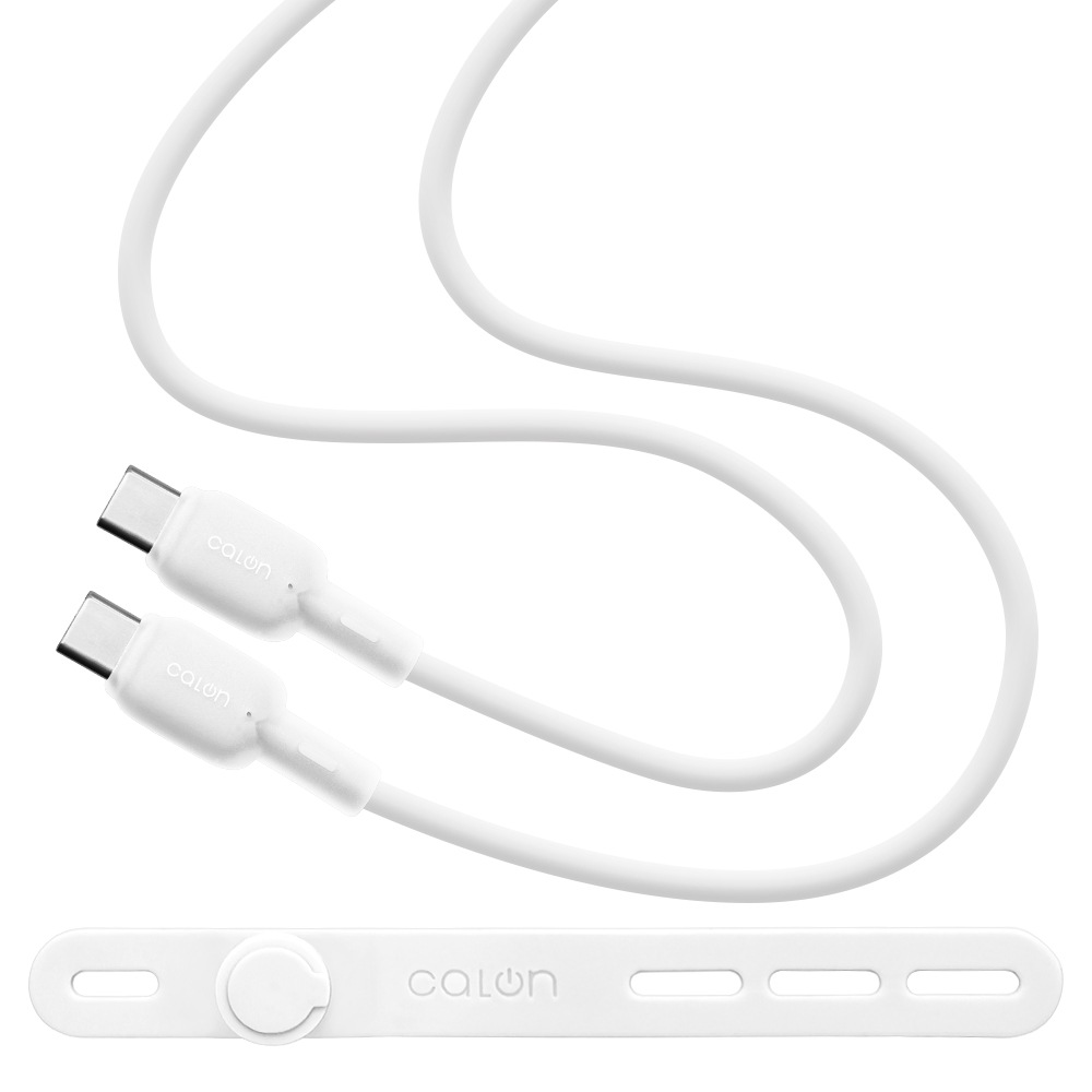 ���ޥ� ������C �����֥� PD 60��å� ���餫�� ����ߤˤ��� ���ꥳ�󥱡��֥� calon Jelly ���� �̿� 1�᡼�ȥ� �ѥ�ǥ�Х꡼ Type-C Power Delivery 60W 1m �ۥ磻�� ���ޡ��ȥե��� ������ R10CACC3A09WH �饹���Хʥ�