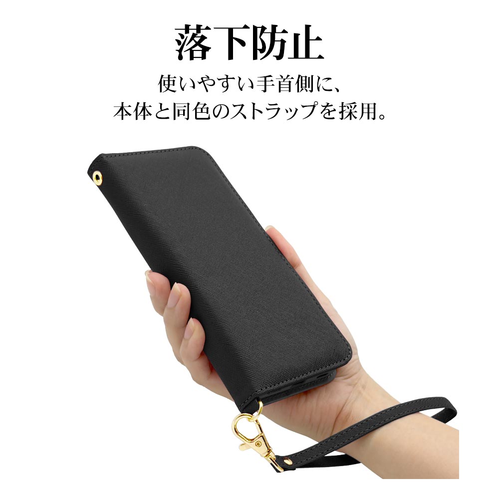 AQUOS wish6 ������ ���С� ��Ģ�� �����ɼ�Ǽ ������ɵ�ǽ ����ץ� ��� �ϥ�ɥ��ȥ�å��դ� �֥�å� �������� �����å���6 ���ޥۥ����� 9510AW6BHSBK �饹���Хʥ�