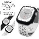 Apple Watch Series10 Series9 Series8 Series7 Series6 Series5 Series4 Series3 SE��2���� SE 41mm/40mm/38mm ���ꥳ�� ���ݡ��ĥ����� �Х�� �֥�å� ���åץ륦���å� �Х�� RBAWS7436BK