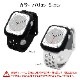 Apple Watch Series10 Series9 Series8 Series7 Series6 Series5 Series4 Series3 SE��2���� SE 41mm/40mm/38mm ���ꥳ�� ���ݡ��ĥ����� �Х�� �֥�å� ���åץ륦���å� �Х�� RBAWS7436BK