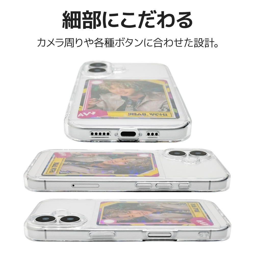 iPhone16  С ϥ֥å Ѿ׷ۼ ꥢ TPUХѡ ɥݥå ȥ쥫 䤷  ȥåץۡ KAZARi TAI ե ޥۥ 8157IP461HPCL 饹Хʥ