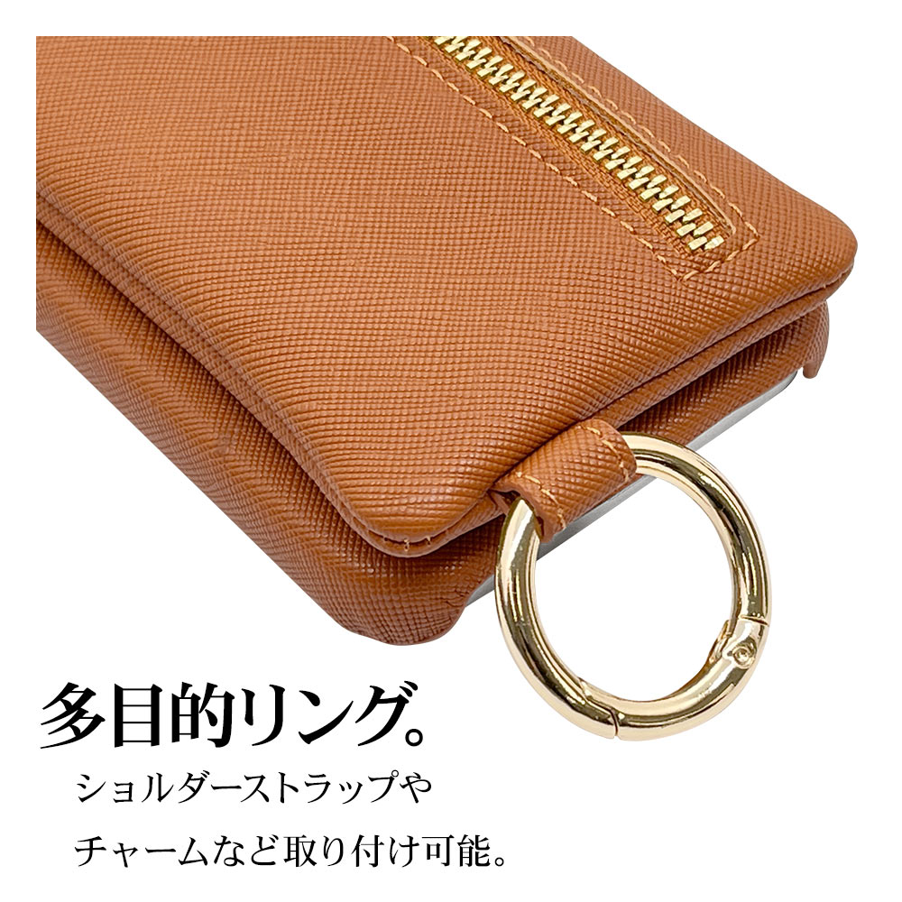 iPhone15 14 13 ������ ���С� �ϡ��ɥ����� �ե����ʡ��ݥ��å� ��󥰥��ȥ�å��դ� ��ɻ� ������� BackPack ������ �����ե���14 13 ���ޥۥ����� 7064IP261PC �饹���Хʥ�