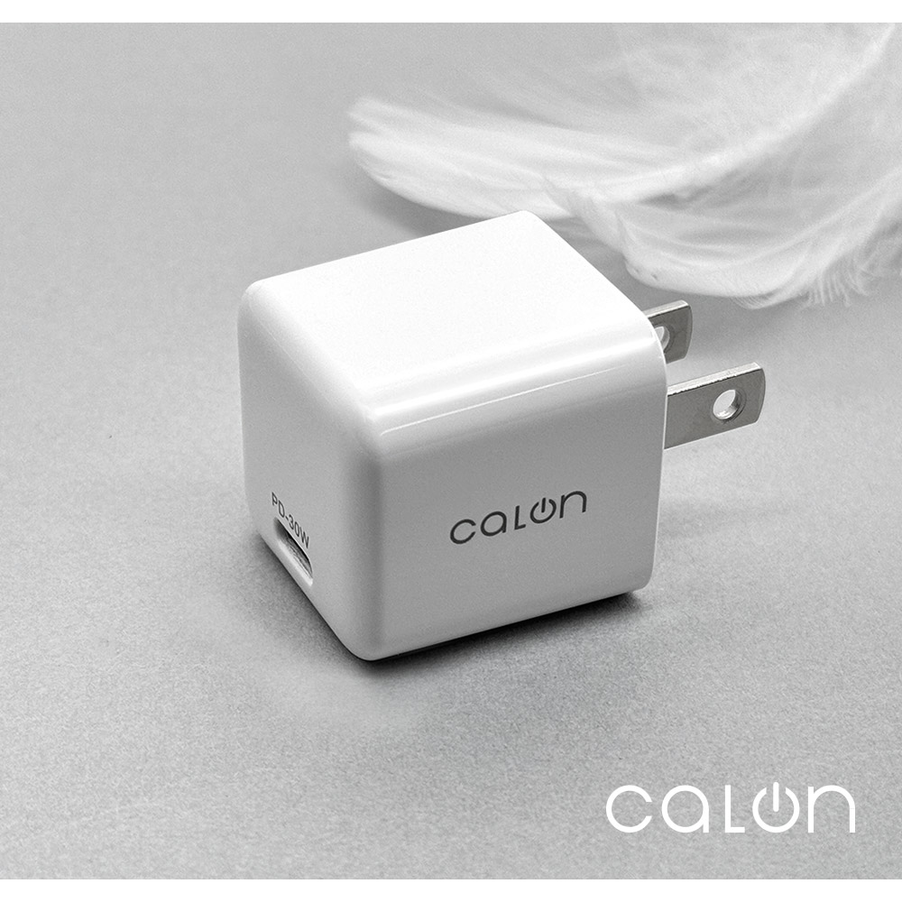 ���Ŵ� USB���Ŵ� calon PD�б� ���󥻥�� AC USB Type-C 30W Power Delivery ���� ����ѥ��� ����� GaN �ⲽ���ꥦ�� �����б� ���⡼�����֥롼 iPhone iPad ���֥�å� ������ RACC30W01SBL