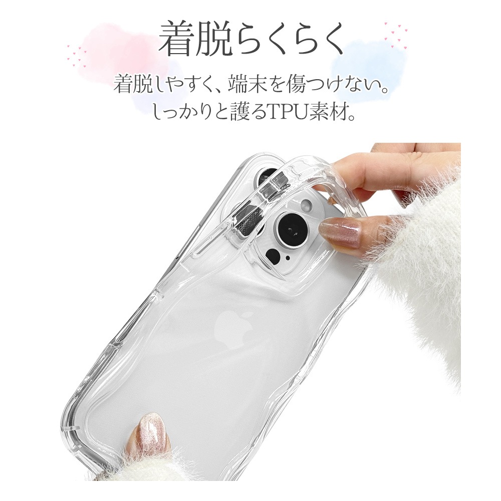 iPhone16 Pro ������ ���С� ���եȥ����� TPU �Ѿ׷�ۼ� ���ꥢ Ʃ�� ���󥵥��ɥ������� �ڹ��� ������� ���ȥ�åץۡ��� my.DECOR �����ե��� ���ޥۥ����� 8236IP461PTPCL �饹���Хʥ�