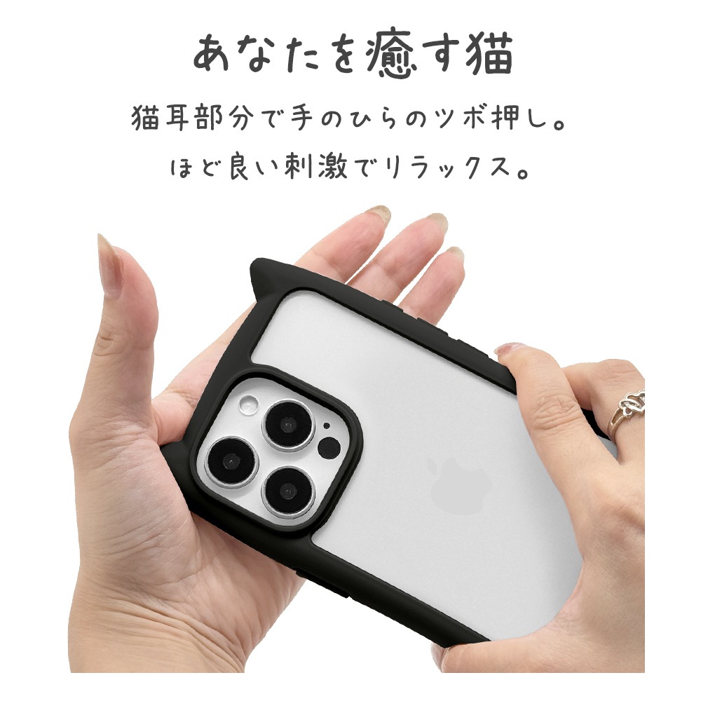 iPhone16 Pro Max  С ϥ֥å mimi ǭ ͥߥ ͤߤ ǭ ͥ ͤ Ѿ׷ۼ MIL ̥ꥢ TPUХѡ ֥å ե ޥۥ 8479IP467PHPBK 饹Хʥ