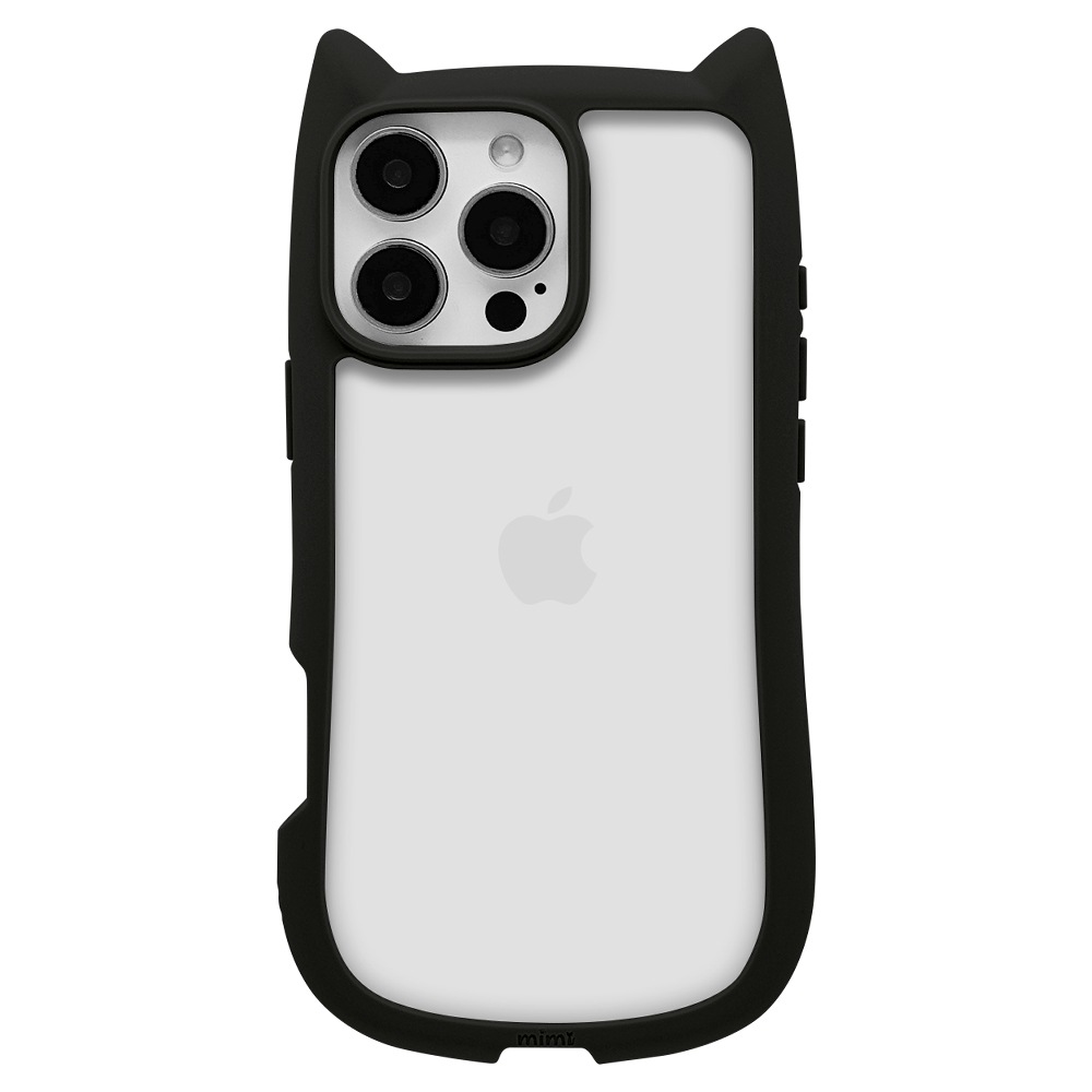 iPhone16 Pro Max  С ϥ֥å mimi ǭ ͥߥ ͤߤ ǭ ͥ ͤ Ѿ׷ۼ MIL ̥ꥢ TPUХѡ ֥å ե ޥۥ 8479IP467PHPBK 饹Хʥ