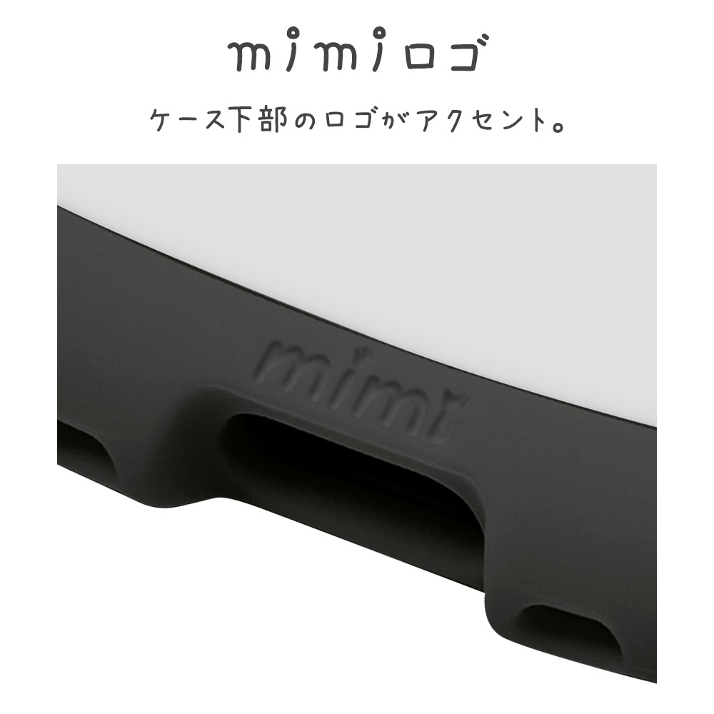 iPhone Air ������ ���С� �ϥ��֥�å� mimi ǭ�� �ͥ��ߥ� �ͤ��ߤ� ǭ �ͥ� �ͤ� �Ѿ׷�ۼ� MIL ���̥��ꥢ TPU�Х�ѡ������� �磻��쥹�����б� �֥�å� �����ե��� ���ޥۥ����� 9075IP5CHPBK �饹���Хʥ�
