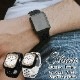 Apple Watch Ultra2nd Ultra Series9 8 7 6 5 4 3 SE��3���� SE��2���� SE 45mm 44mm 42mm ���ꥳ�� �Х�� ���ݡ��ĥ����� �֥�å� ���åץ륦���å� RBAWS7446BK �饹���Хʥ�