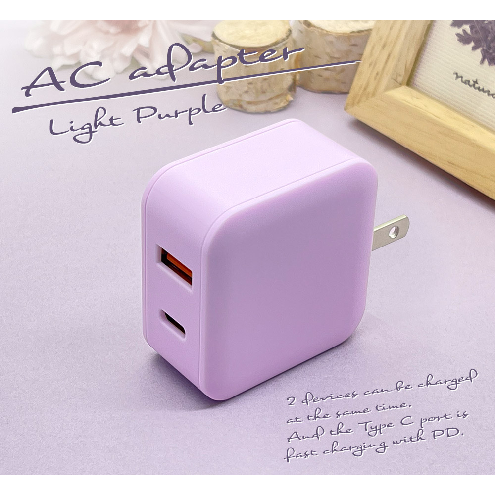 ���Ŵ� AC�����ץ��� USB���Ŵ� ������C PD�б� QC�б� �����å����㡼�� ������A �ϥ��ѥ ���󥻥�� AC 20W Type-C Power Delivery Quick Charge Type-A �饤�ȥѡ��ץ� iPhone RACCA20W01ULPU