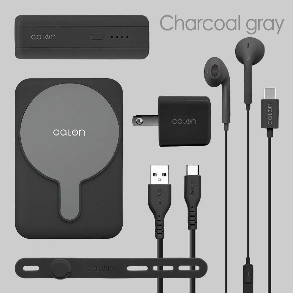 ХХåƥ꡼ 5000mAh calon USB Type-C Type-A 20W PD Power Delivery   ѥ   2Ʊ ۥ磻 iPhone iPad ֥å  RLI050C20W01WH