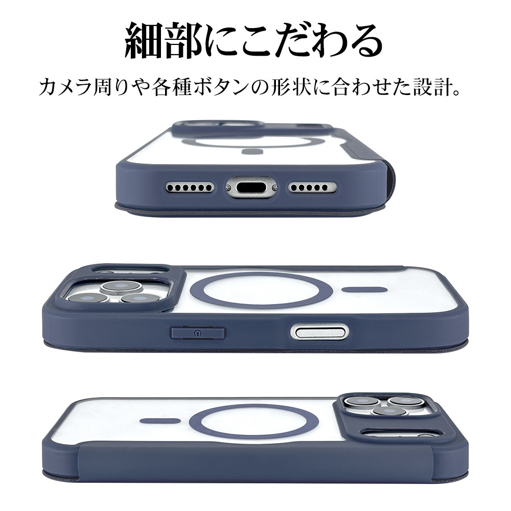 iPhone17 Pro ������ ���С� ��Ģ�� �ϥ��֥�å� TPU�Х�ѡ������� ���� MagSafe�б� �ޥ��ͥåȽ��� ���̥��ꥢ ���������� �磻��쥹���� �ͥ��ӡ� �����ե��� ���ޥۥ����� 8986IP5BBHPMNV �饹���Хʥ�