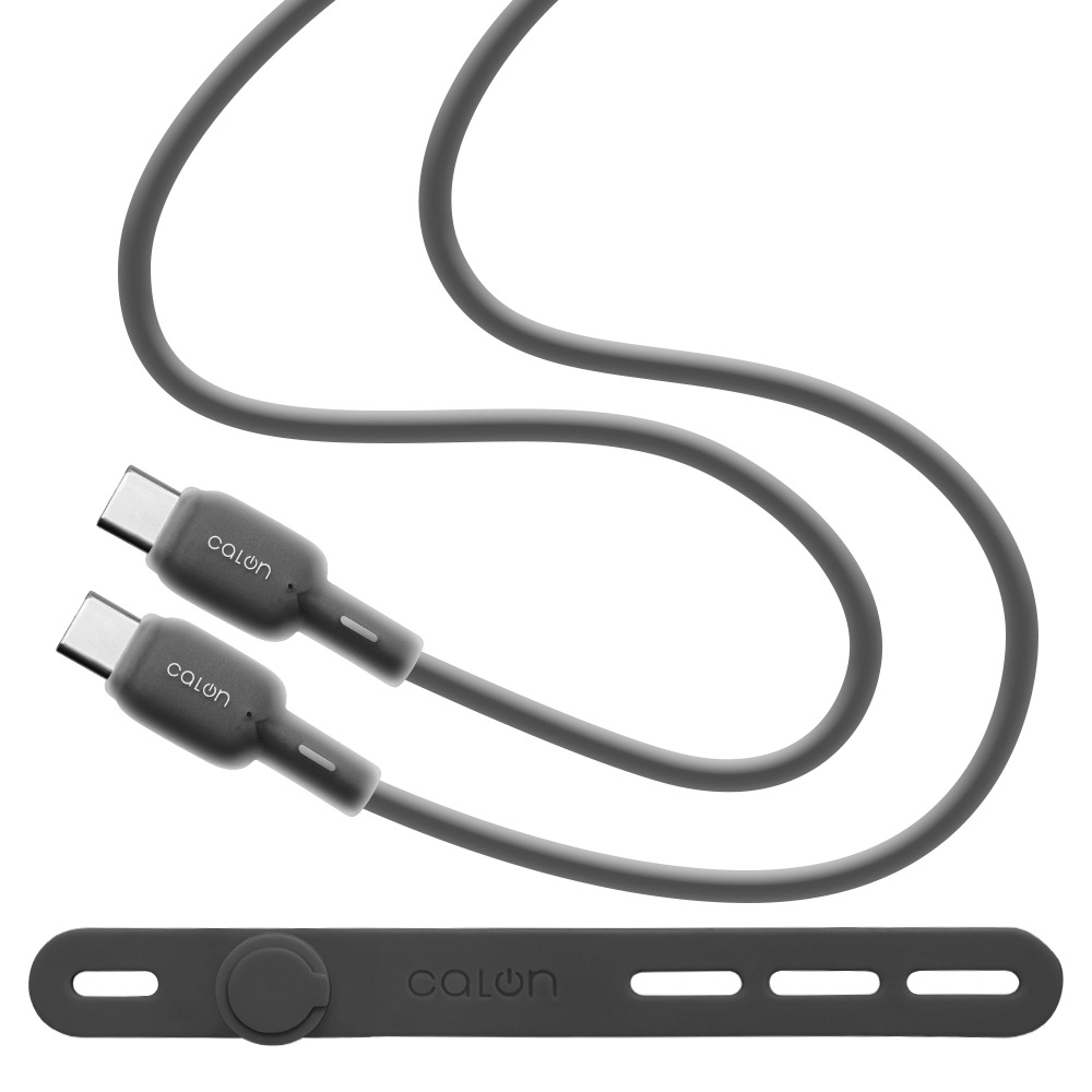 ���ޥ� ������C �����֥� PD 60��å� ���餫�� ����ߤˤ��� ���ꥳ�󥱡��֥� calon Jelly ���� �̿� 1�᡼�ȥ� �ѥ�ǥ�Х꡼ Type-C Power Delivery 60W ���㥳���륰�졼 ���ޡ��ȥե��� ������ R10CACC3A09CGRY �饹���Хʥ�