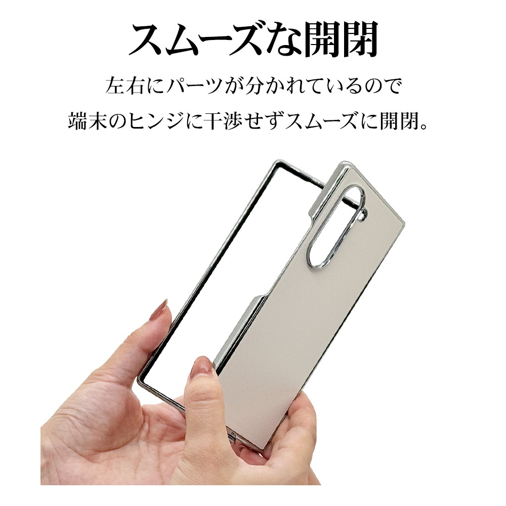 Galaxy Z Fold6 SC-55E SCG28 ケース カバー ハード メタル