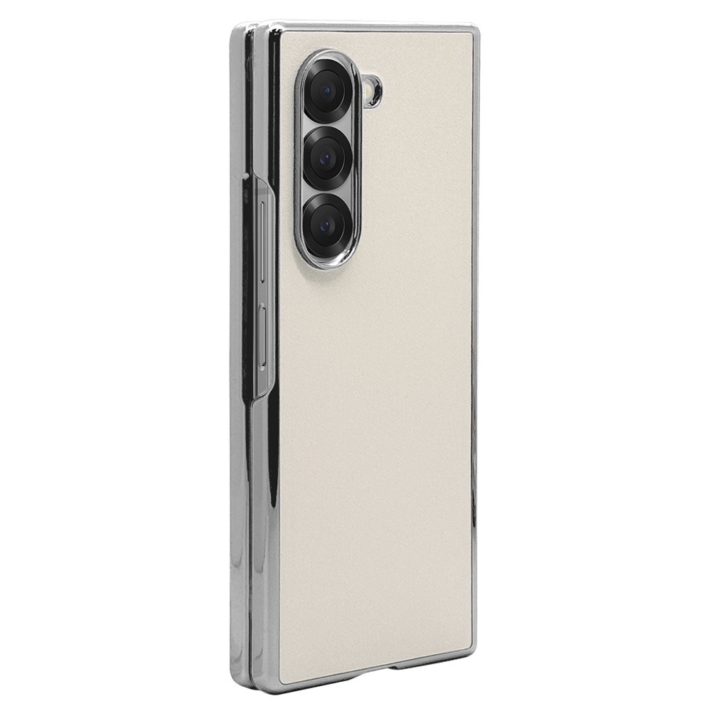 Galaxy Z Fold6 SC-55E SCG28 ������ ���С� �ϡ��� �᥿��ե졼�� ���� ���̥쥶�� �磻��쥹�����б� �ۥ磻�� ����饯���� ���å� �ե������ ���ޥۥ����� 8445GZFO6PCWH �饹���Хʥ�