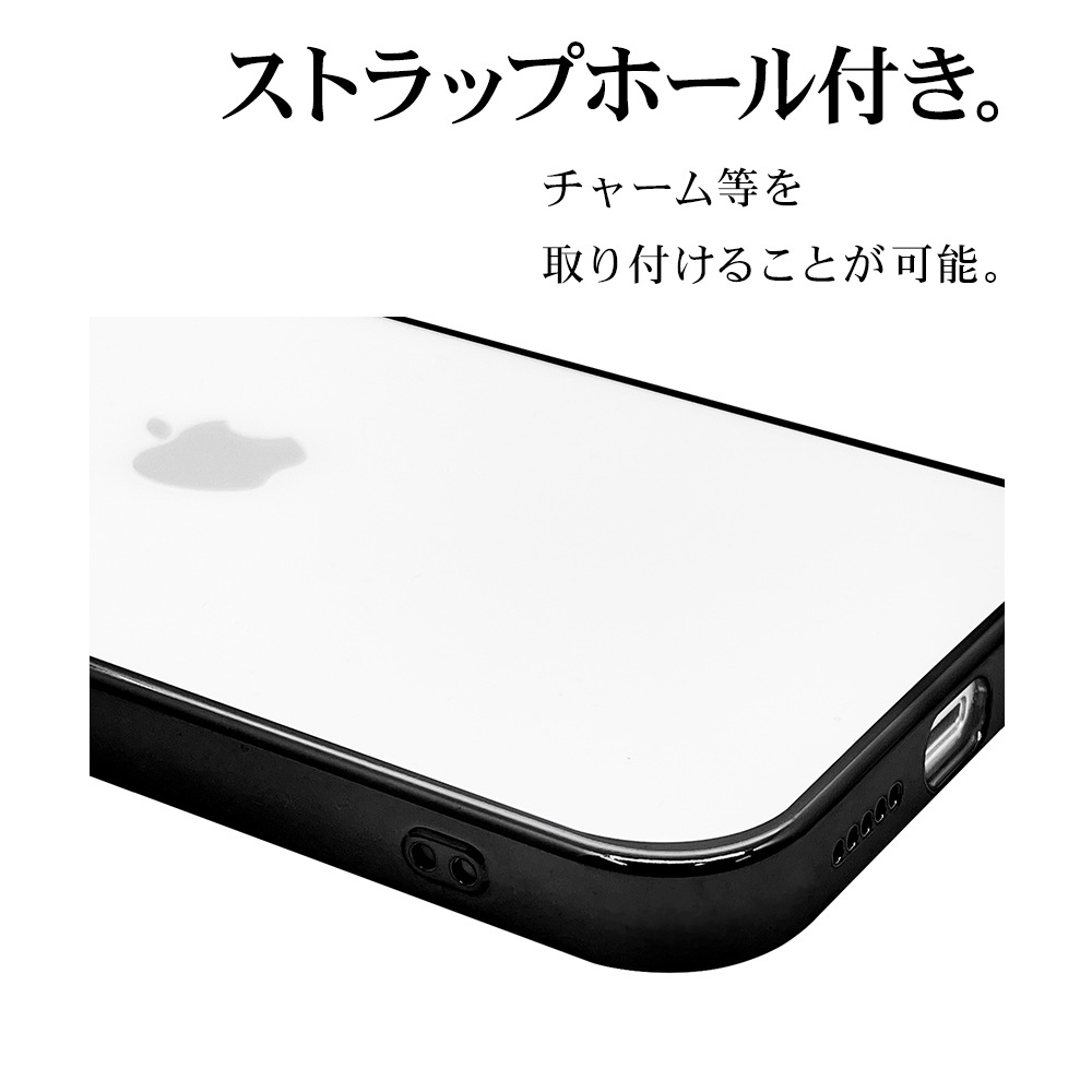 iPhone14  С TPU ˸ݸ ̩߷ ꥢ Ʃ ᥿ե졼 ȥåץۡ ֥å ե14 ޥۥ 7395IP261TP 饹Хʥ