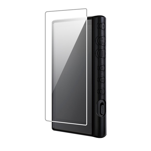 WALKMAN A100���꡼�� NW-A100 ������/���С� ���ե� �վ��ݸ�饹�դ� �ե륢���ޡ� �ץꥺ��֥�å� ���������ޥ� CP-NWA100C3/B