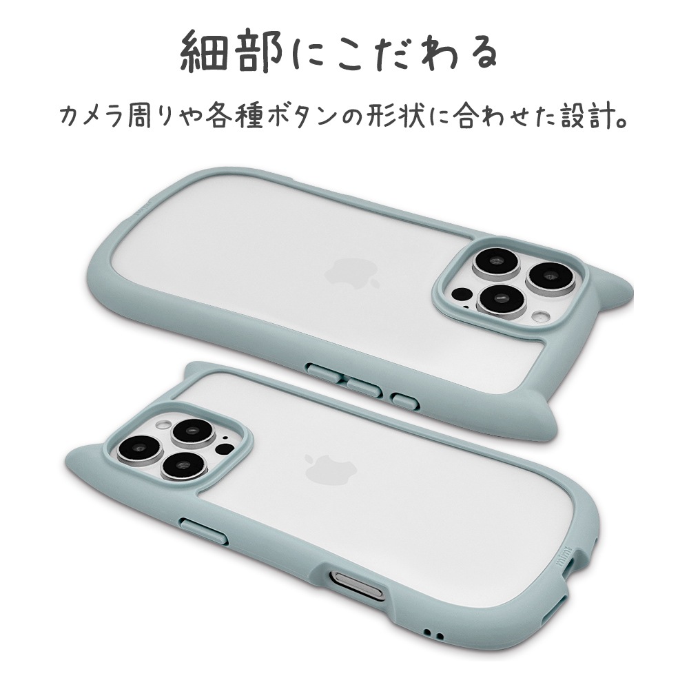 iPhone16 Pro Max  С ϥ֥å mimi ǭ ͥߥ ͤߤ ǭ ͥ ͤ Ѿ׷ۼ MIL ̥ꥢ TPUХѡ ⡼֥롼 ե ޥۥ 8482IP467PHPSBL 饹Хʥ