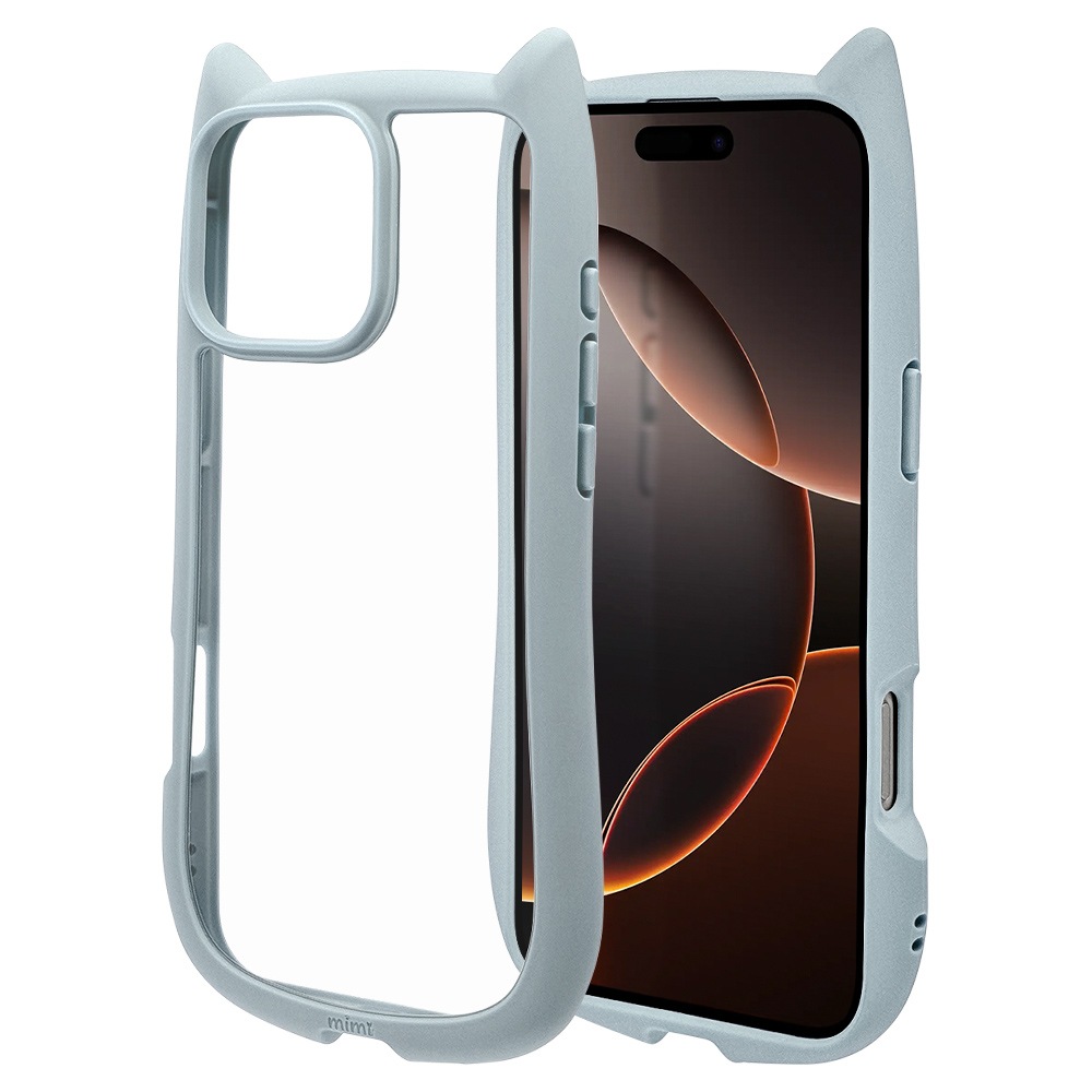 iPhone16 Pro Max  С ϥ֥å mimi ǭ ͥߥ ͤߤ ǭ ͥ ͤ Ѿ׷ۼ MIL ̥ꥢ TPUХѡ ⡼֥롼 ե ޥۥ 8482IP467PHPSBL 饹Хʥ