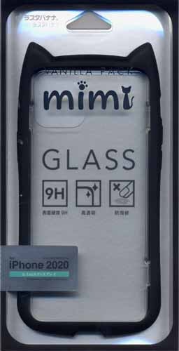 iPhone12 12 Pro  С ϥ֥å VANILLA PACK mimi GLASS Х˥ѥå ǭ ͥߥ 饹 ֥å 饹 ե ޥۥ 5746IP061HB