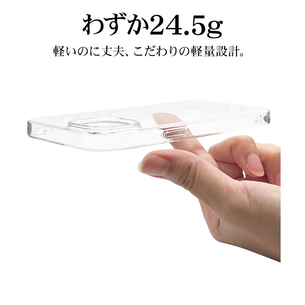 iPhone15 14 13 ������ ���С� ���եȥ����� TPU �Ѿ׷�ۼ� ���ꥢ Ʃ�� 1.4mm ���ȥ�åץۡ��� �磻��쥹�����б� �����ե��� ���ޥۥ����� 7606IP361TP �饹���Хʥ�