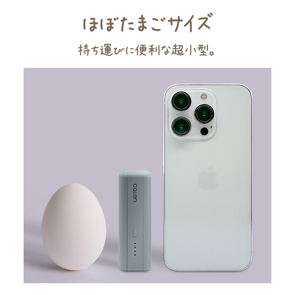 ХХåƥ꡼ 5000mAh calon USB Type-C Type-A 20W PD Power Delivery   ѥ  2Ʊ 㥳륰졼 iPhone ޡȥե iPad ֥å  RLI050C20W01CGRY