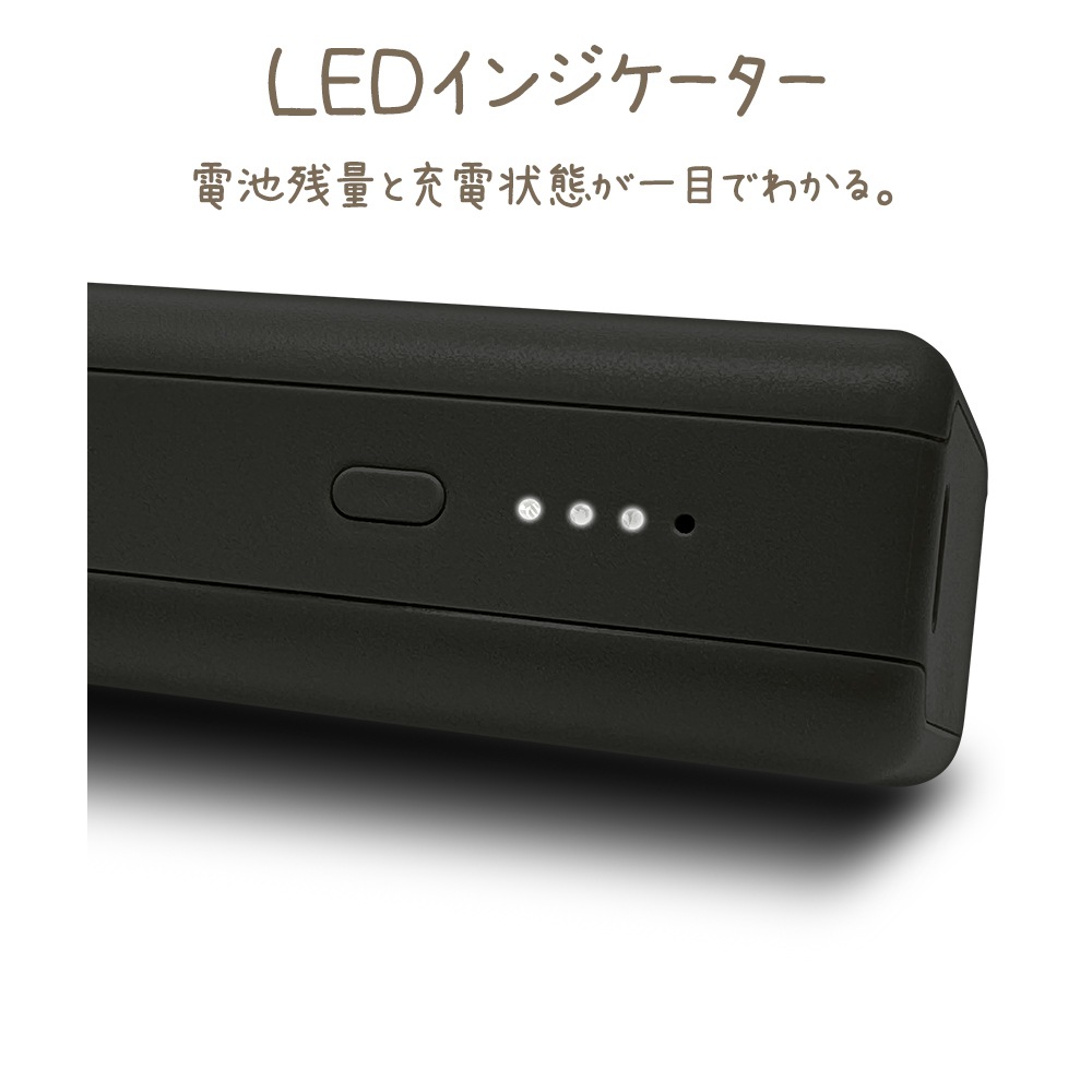 ХХåƥ꡼ 5000mAh calon USB Type-C Type-A 20W PD Power Delivery   ѥ  2Ʊ 㥳륰졼 iPhone ޡȥե iPad ֥å  RLI050C20W01CGRY