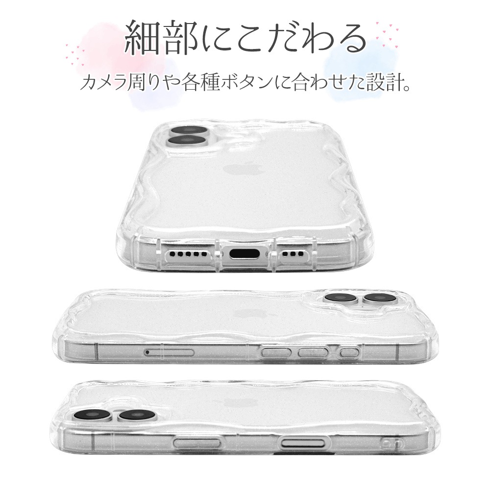iPhone16 ������ ���С� ���եȥ����� TPU �Ѿ׷�ۼ� ���ꥢ ������� ���󥵥��ɥ������� �ڹ��� ������� ���ȥ�åץۡ��� my.DECOR ��᥯�ꥢ �����ե��� ���ޥۥ����� 8161IP461TPCL �饹���Хʥ�