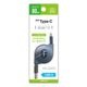 ޥ C A ֥ 2.4ڥ ꡼륿 ꡼륱֥  ̿ 0.8᡼ȥ USB Type-A to Type-C 2.4A 0.8m 80cm ꡼  ֥å ޡȥե R08CAAC2A02BK 饹Хʥ