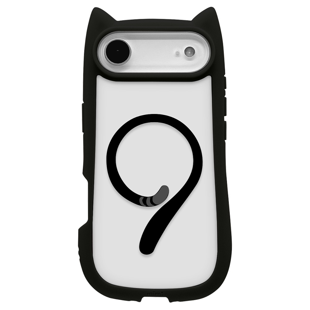 iPhone Air ������ ���С� �ϥ��֥�å� MagSafe�б� �ޥ��ͥåȽ��� mimi ǭ�� �ͥ��ߥ� �ͤ��ߤ� �Ѿ׷� MIL ���̥��ꥢ TPU�Х�ѡ������� �磻��쥹���� �֥�å� �����ե��� ���ޥۥ����� 9078IP5CHPMBK �饹���Хʥ�