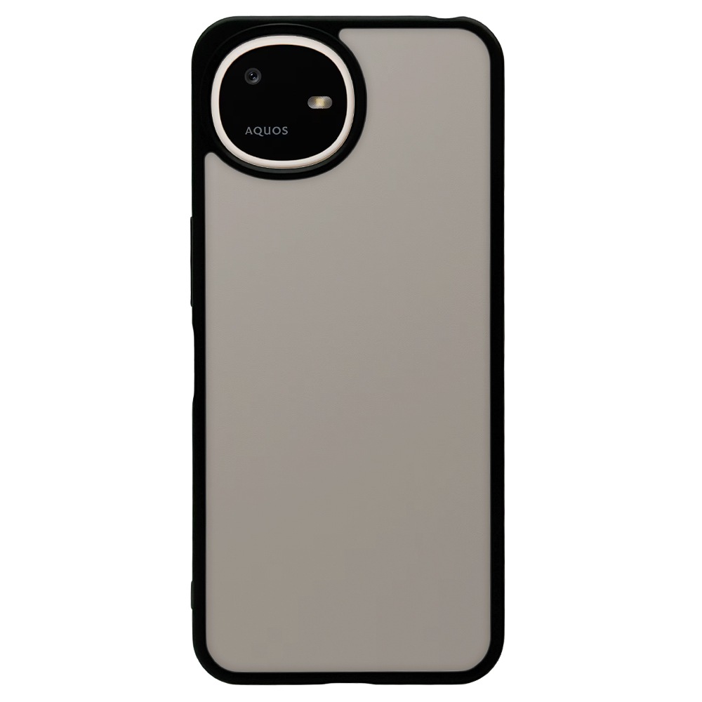 AQUOS wish6 ������ ���С� �ϥ��֥�å� �Ѿ׷�ۼ� ���� ��� �ޥåȲù� �����ɻ� TPU�Х�ѡ������� ���ȥ�åץۡ��� �֥�å��ߥե����ȥ֥�å� �������� �����å���6 ���ޥۥ����� 9517AW6HPFBK �饹���Хʥ�