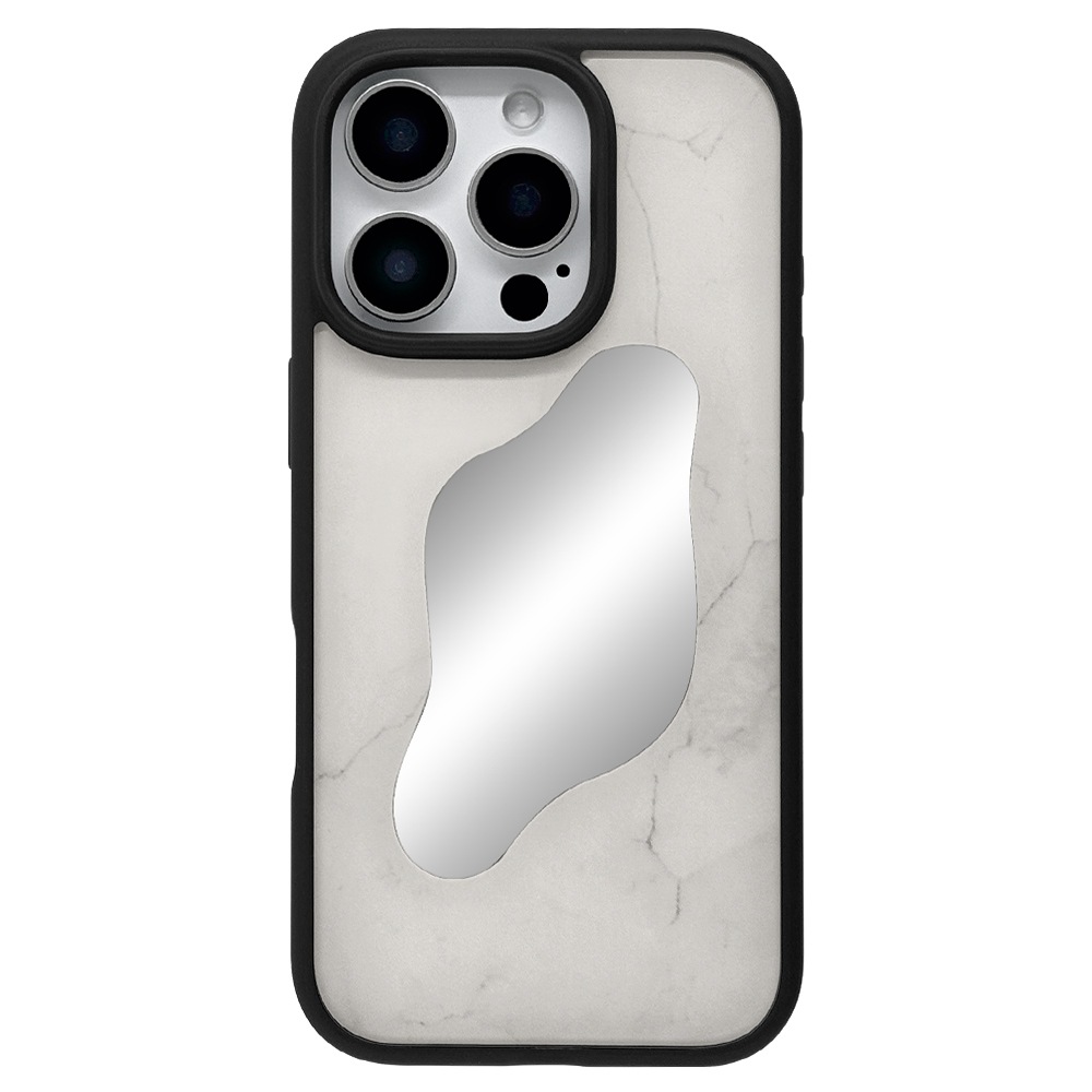 iPhone16 Pro  С ϥ֥å Ѿ׷ۼ TPUХѡ Ĵ ̥ߥ顼 ץ  iLBe եۥ磻 ե ޥۥ 8242IP461PHPWH 饹Хʥ