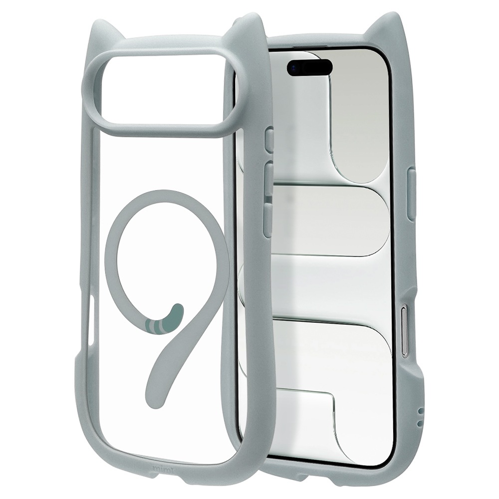 iPhone Air ������ ���С� �ϥ��֥�å� MagSafe�б� �ޥ��ͥåȽ��� mimi ǭ�� �ͥ��ߥ� �ͤ��ߤ� �Ѿ׷� MIL ���̥��ꥢ TPU�Х�ѡ������� �磻��쥹���� ���⡼�����֥롼 �����ե��� ���ޥۥ����� 9080IP5CHPMSBL �饹���Хʥ�