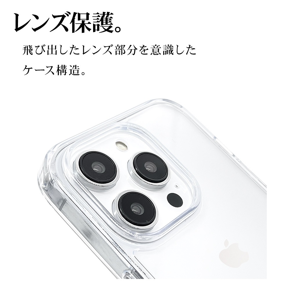 iPhone14 Pro  С ϥ֥å Ѿ׷ۼ ƷMIL   ꥢ Ʃ TPUХѡ+PC ȥåץۡ 磻쥹б ե14ץ ޥۥ 7169IP261PHB 饹Хʥ