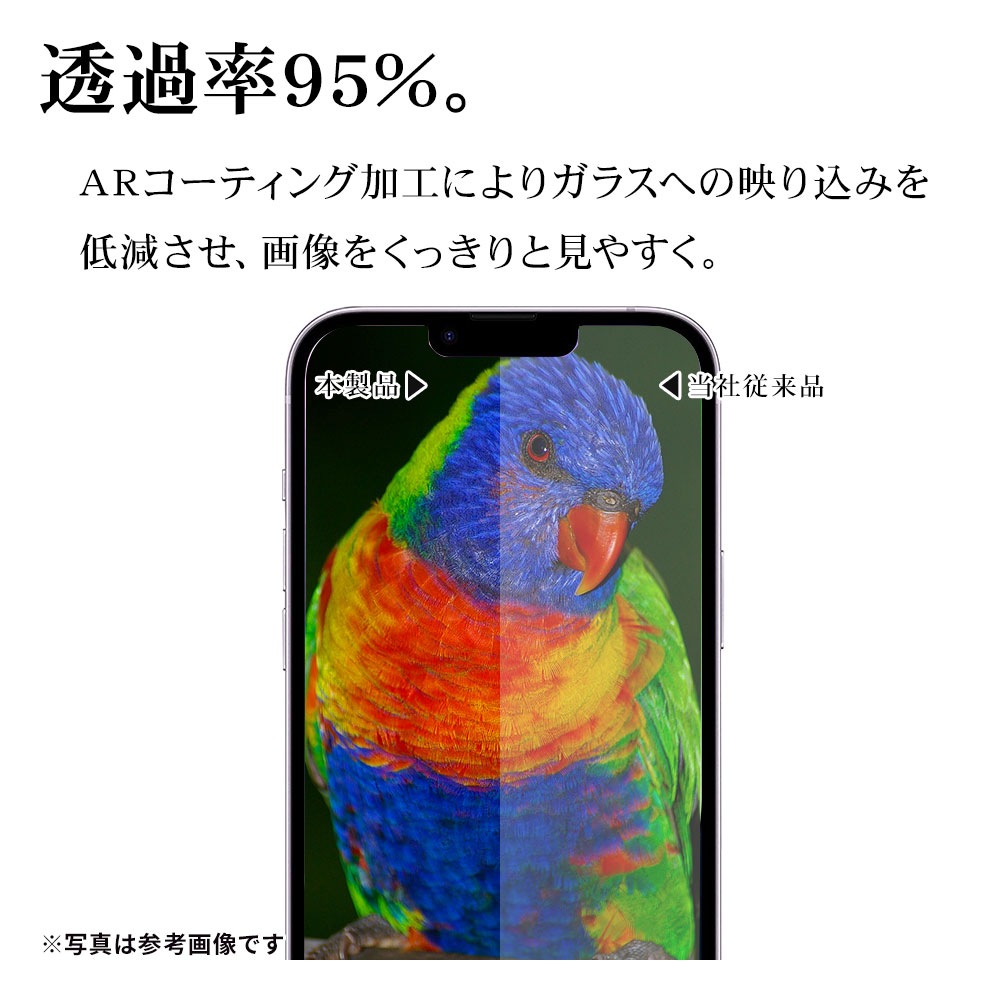 iPhone 16e iPhone14 13 Pro 13 饹ե ݸ ȿ Ʃ ե쥯 ARƥ 8ܲٽ 0.33mm 10H Žճ̿ץߥ ִŽ ե ݸե MTK4745IP5E 饹Хʥ