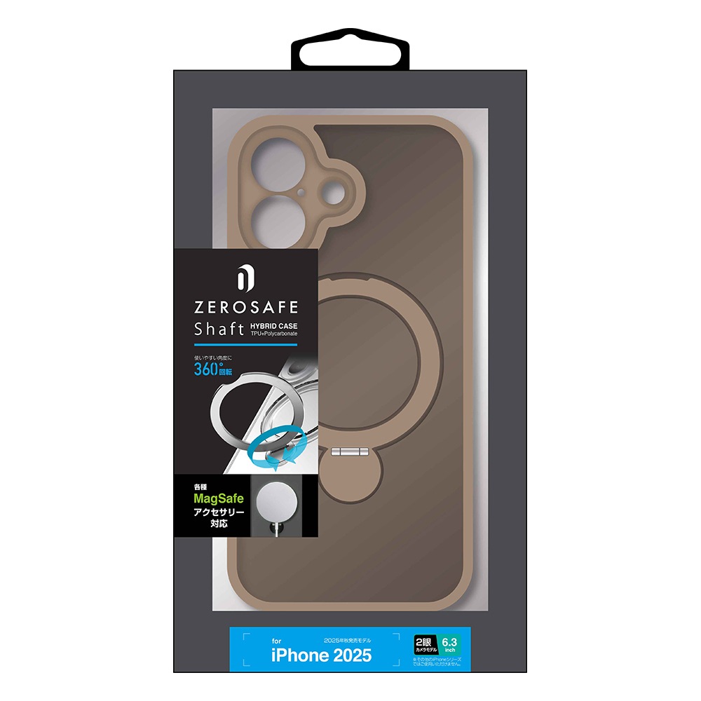 iPhone17 ������ ���С� �ϥ��֥�å� ZEROSAFE Shaft MagSafe�б� �ޥ��ͥåȽ��� �׷�ۼ� MIL �ե����� TPU�Х�ѡ������� ����դ� ��ɻ� �磻��쥹���� �ե����ȥ١����� �����ե��� ���ޥۥ����� 8900IP5AZSFBE �饹���Хʥ�