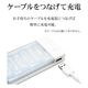 ���ޡ��ȥե����� ��Х���Хåƥ꡼ �����Ӽ����Ŵ� 2��Ʊ������ �����֥���η� micro USB Type-C LED�饤���� USB-A�ݡ��� 1.5A���� �ɺҥ��å� ����� �ۥ磻�� R01BAT361A04WH �饹���Хʥ�