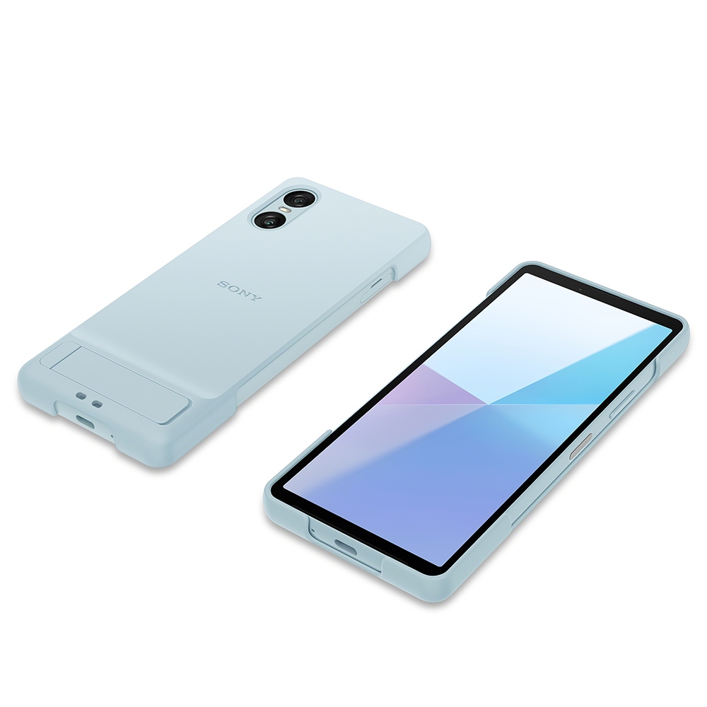 SONY Xperia 10 VI 本体とスタイルカバー ソニー純正 Xperia 10 VI Style Cover with Stand White