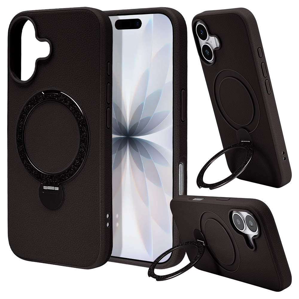 iPhone17 ������ ���С� �ϥ��֥�å� ZEROSAFE Shaft MagSafe�б� �ޥ��ͥåȽ��� �Ѿ׷�ۼ� MIL TPU�Х�ѡ������� PU�쥶�� ������դ� ��ɻ� �磻��쥹���� �֥�å� �����ե��� ���ޥۥ����� 8901IP5AZSBK �饹���Хʥ�