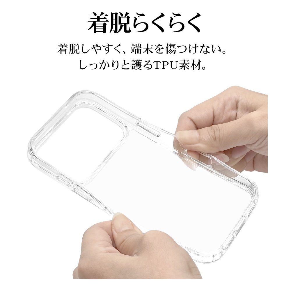 iPhone17 Pro  С ϥ֥å Ѿ׷ۼ   ꥢ Ʃ TPUХѡ ȥåץۡ 磻쥹б ꥢ ե ޥۥ 8993IP5BHPCL 饹Хʥ