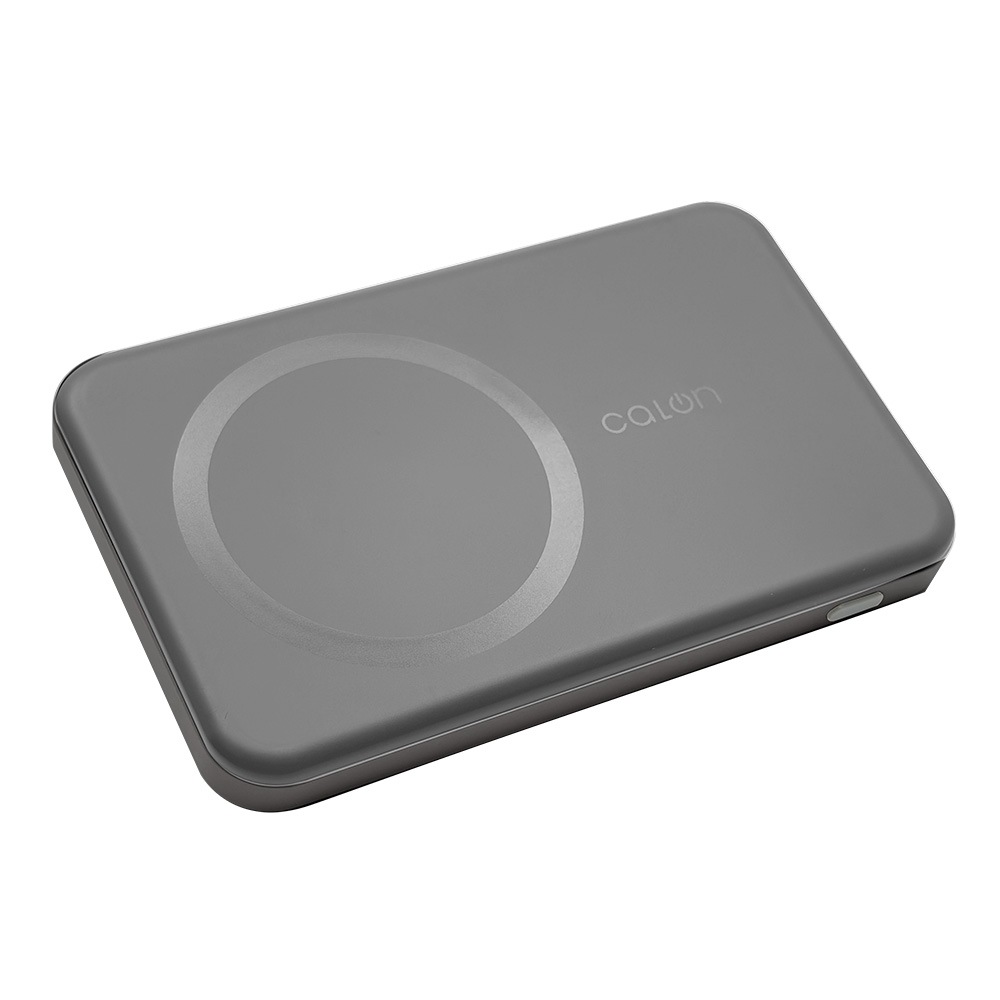 ��������� �磻��쥹��Х���Хåƥ꡼ �ޥ��ͥå� �磻��쥹���� 5000mAh calon USB Type-C ��ñ���� ���� ������ ���� ����ѥ��� 2��Ʊ������ Ⱦ�������� ����� Ⱦ���� ���㥳���륰�졼 iPhone ���ޡ��ȥե��� ������ RLI050WCC20W02CGRY �饹���Хʥ�