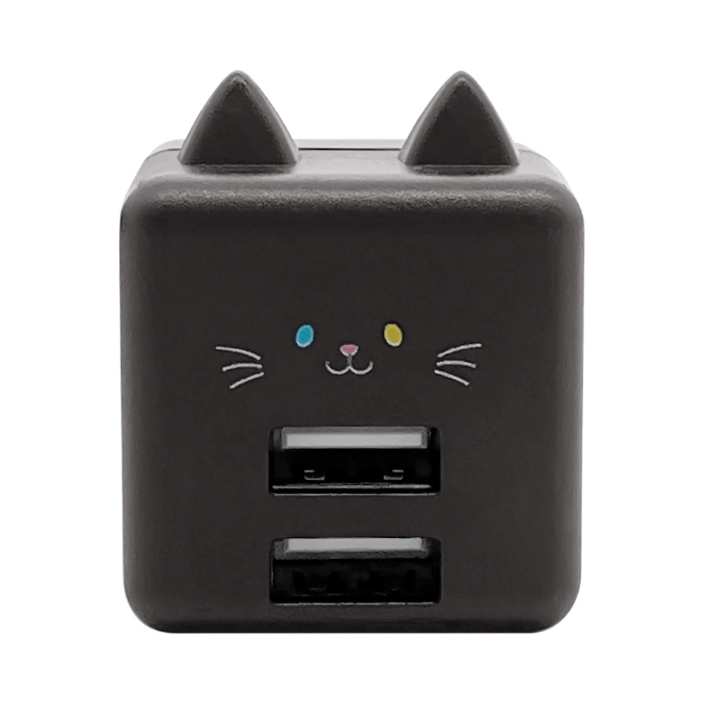 ��Фˤ㡼 ���Ŵ� AC�����ץ��� USB���Ŵ� ǭ�� ����ѥ��ȥ����� 2�ݡ��� 2.4A 5V ������A �ͥ��ߥ� �ͤ��ߤ� ���� ��Х˥㡼 ���� RAC2A2A02GOM �饹���Хʥ�